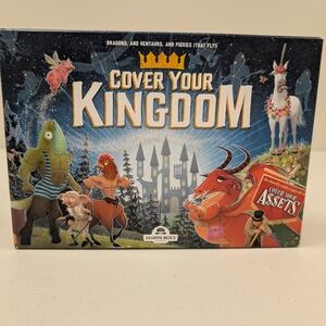 Cover Your Kingdom Card Game - Blue and Multicolor